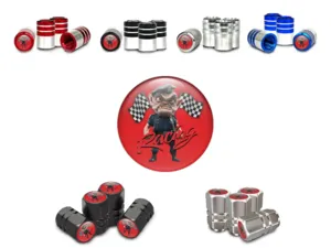 Tire Valve Stem Caps for Bicycles High-End Build